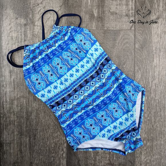 Kanu Surf Jasmine Halter One Piece Size 7 - Picture 3 of 4